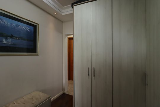 Suíte 1 de apartamento à venda com 3 quartos, 105m² em Jardim, Santo André