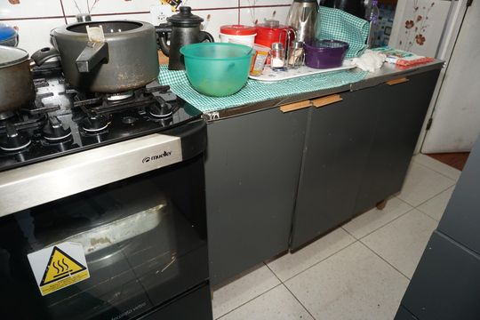 Cozinha de apartamento para alugar com 2 quartos, 60m² em Parque Pirajussara, Embu das Artes