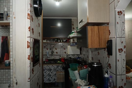 Cozinha de apartamento para alugar com 2 quartos, 60m² em Parque Pirajussara, Embu das Artes