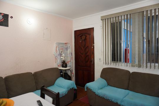 Sala de apartamento para alugar com 2 quartos, 60m² em Parque Pirajussara, Embu das Artes