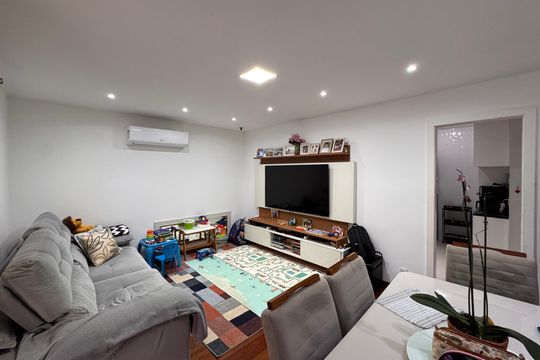 Sala de apartamento à venda com 3 quartos, 127m² em Recreio dos Bandeirantes, Rio de Janeiro