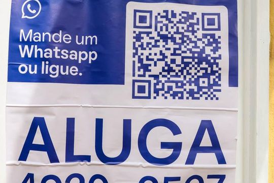 placa de apartamento para alugar com 1 quarto, 72m² em Maria da Graça, Rio de Janeiro