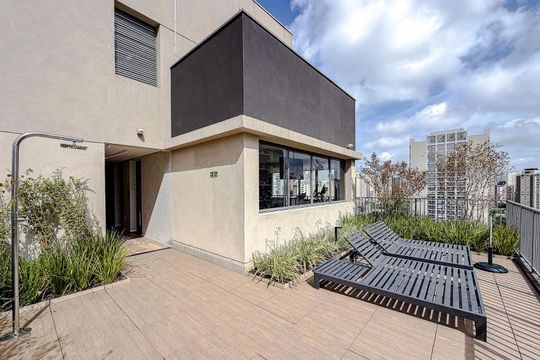 Área comum de kitnet/studio para alugar com 0 quarto, 25m² em Vila Mariana, São Paulo