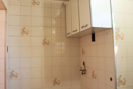 Cozinha de apartamento à venda com 2 quartos, 45m² em Nova Cachoeirinha, Belo Horizonte
