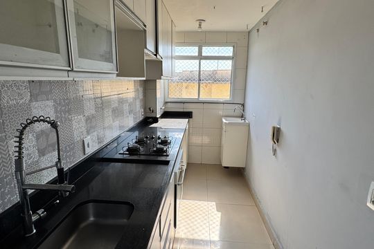 Cozinha - Armários de apartamento para alugar com 2 quartos, 46m² em Vila Santo Antonio do Portao, Cotia
