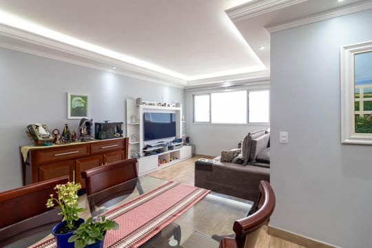 Sala de Jantar de apartamento à venda com 2 quartos, 64m² em Santa Teresinha, São Paulo