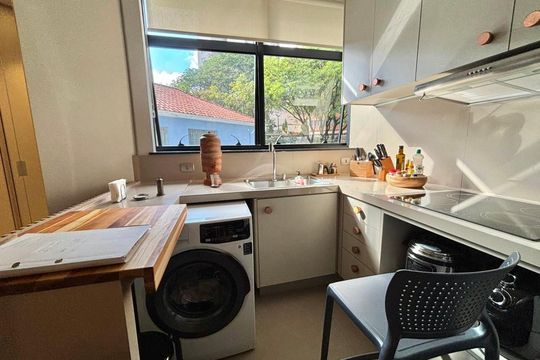 Cozinha de kitnet/studio à venda com 1 quarto, 32m² em Centro, Belo Horizonte