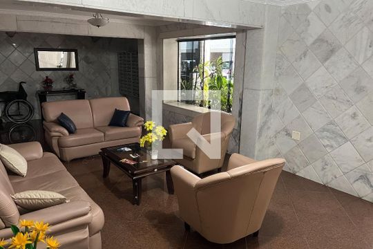 Área comum de apartamento para alugar com 2 quartos, 56m² em Gonzaga, Santos