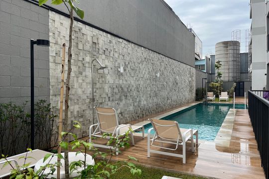 Área comum - Piscina de apartamento para alugar com 2 quartos, 38m² em Lapa de Baixo, São Paulo
