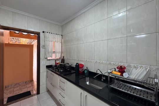 Cozinha de casa à venda com 3 quartos, 180m² em Vila Rica, São Bernardo do Campo