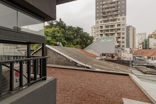 Suíte de kitnet/studio à venda com 1 quarto, 29m² em Indianópolis, São Paulo