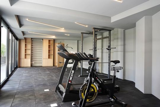Área comum - Academia de kitnet/studio à venda com 1 quarto, 45m² em Cruzeiro, Belo Horizonte