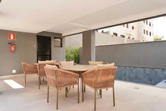Área comum - Piscina de kitnet/studio à venda com 1 quarto, 45m² em Cruzeiro, Belo Horizonte
