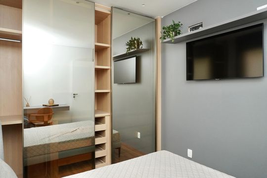 Suíte de kitnet/studio à venda com 1 quarto, 45m² em Cruzeiro, Belo Horizonte