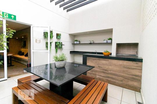 Área comum de apartamento para alugar com 2 quartos, 55m² em Vila Clementino, São Paulo