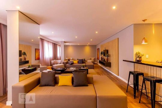 Área comum de apartamento para alugar com 2 quartos, 55m² em Vila Clementino, São Paulo