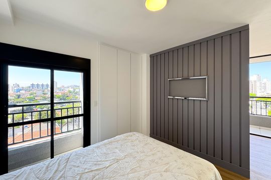 Suíte de apartamento para alugar com 1 quarto, 55m² em Centro, São Bernardo do Campo
