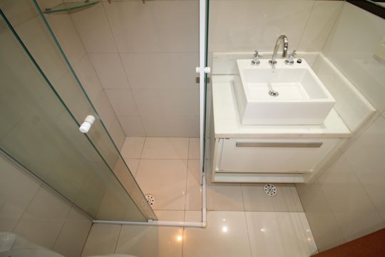 Banheiro 2 de apartamento à venda com 2 quartos, 60m² em Chora Menino, São Paulo