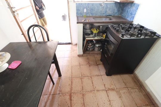 Cozinha  de casa para alugar com 1 quarto, 35m² em Jardim Sao Jose, Ribeirão Preto