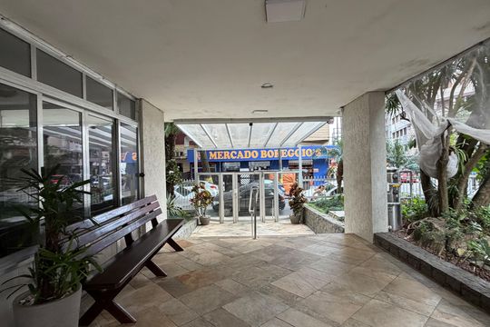Área comum de apartamento para alugar com 2 quartos, 100m² em José Menino, Santos