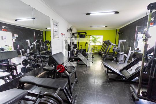 Área comum - Academia de apartamento para alugar com 2 quartos, 44m² em Loteamento Parque São Martinho, Campinas