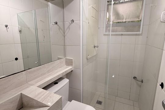 Banheiro Social de apartamento para alugar com 3 quartos, 71m² em Jardim Maria de Fatima, Várzea Paulista