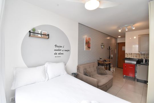 Studio de kitnet/studio para alugar com 1 quarto, 17m² em Centro, Curitiba