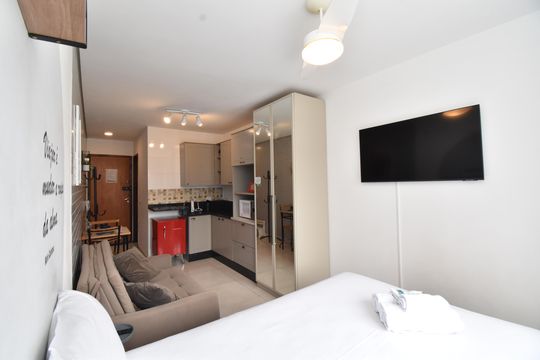 Studio de kitnet/studio para alugar com 1 quarto, 17m² em Centro, Curitiba