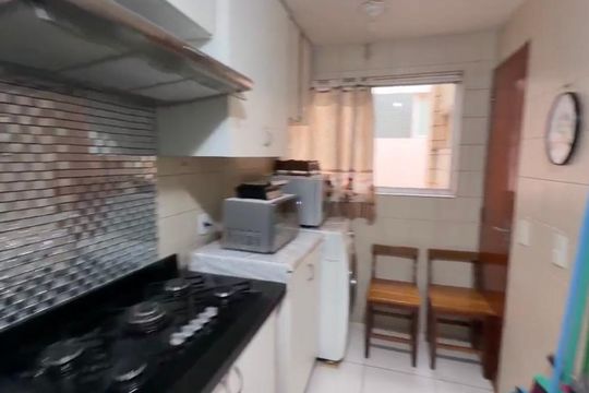 Cozinha de apartamento à venda com 3 quartos, 70m² em Taguatinga, Brasília