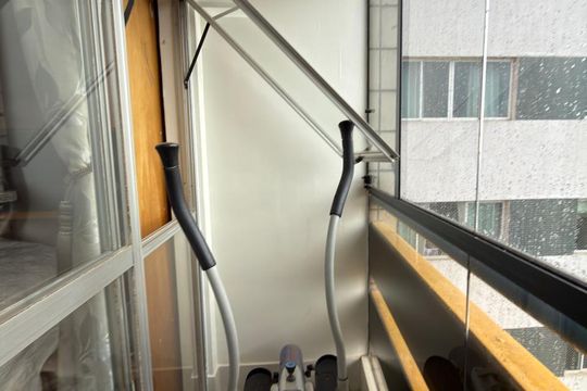 Varanda quarto 03 de apartamento à venda com 3 quartos, 70m² em Taguatinga, Brasília
