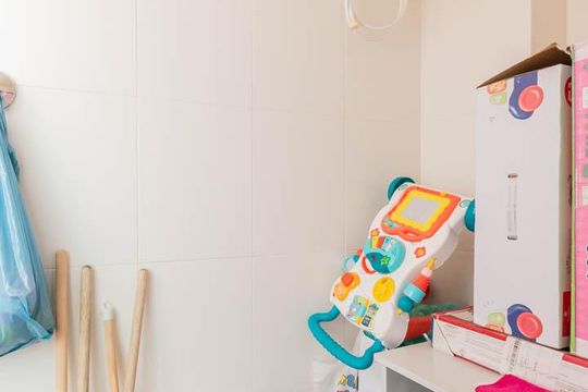 Banheiro de serviço de apartamento à venda com 2 quartos, 93m² em Andaraí, Rio de Janeiro