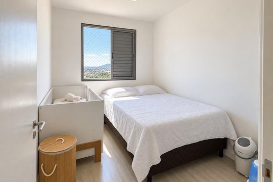 Quarto de apartamento para alugar com 2 quartos, 45m² em Jaraguá, São Paulo