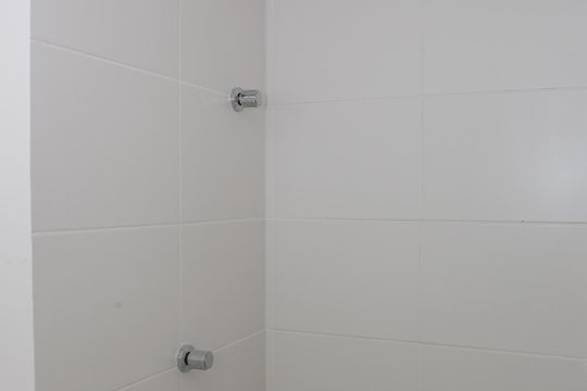 Banheiro de apartamento para alugar com 2 quartos, 35m² em Várzea da Barra Funda, São Paulo