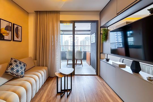 Apartamento à venda com 1 quarto, 37m² em Vila Anglo Brasileira, São Paulo