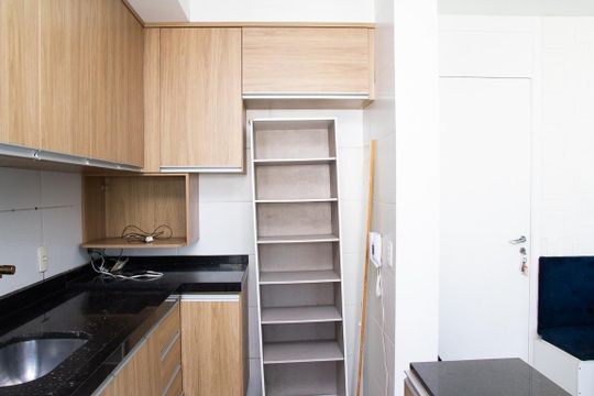 Cozinha de apartamento para alugar com 2 quartos, 45m² em Jardim Guairaca, São Paulo