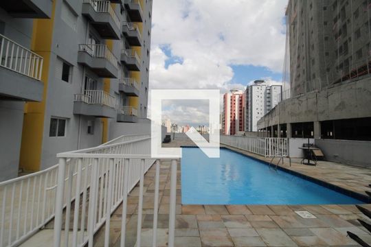 Área comum - Piscina de apartamento para alugar com 1 quarto, 35m² em Jardim Paraíso, São Paulo