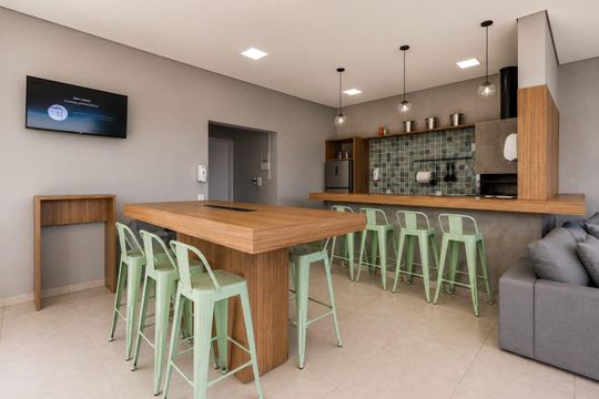Área Comum de apartamento à venda com 2 quartos, 60m² em Balneário Tropical, Paulínia