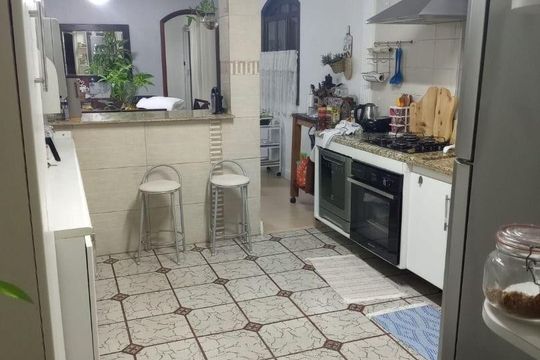 Cozinha de casa à venda com 2 quartos, 109m² em Jardim Alvorada, Santo André