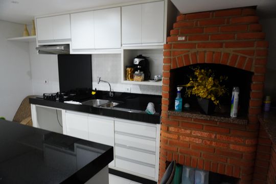 Cozinha e Área de Serviço de casa à venda com 5 quartos, 260m² em Vila Belvedere, Americana