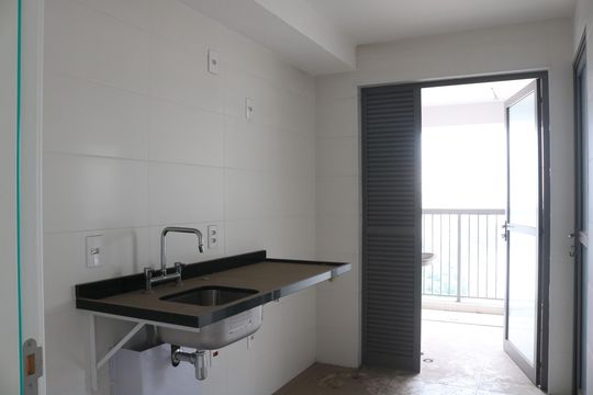 Cozinha de apartamento à venda com 3 quartos, 103m² em Perdizes, São Paulo