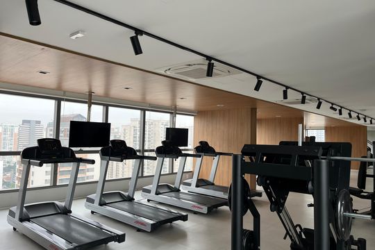 Área comum - Academia de apartamento à venda com 1 quarto, 50m² em Perdizes, São Paulo