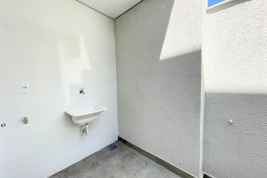 Área de serviço de casa à venda com 3 quartos, 102m² em Itapoã, Belo Horizonte