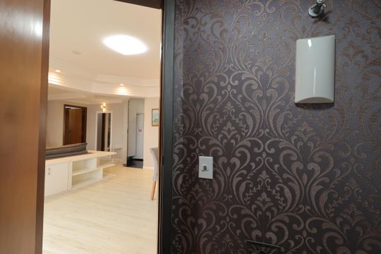 Lavabo de apartamento à venda com 3 quartos, 145m² em Vila Valparaíso, Santo André
