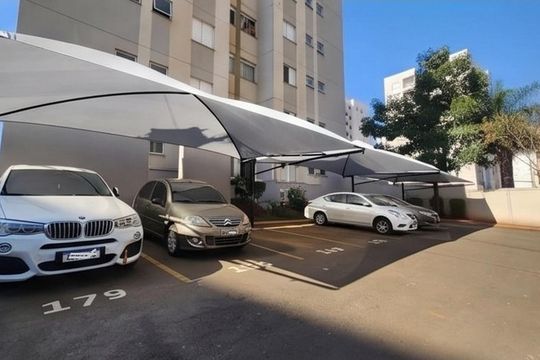 Área externa de apartamento à venda com 2 quartos, 58m² em Vila Real, Hortolândia