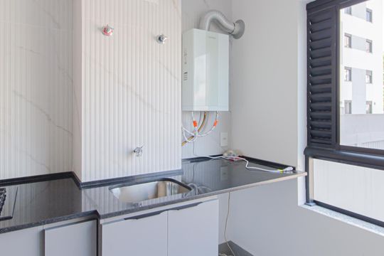 Área de serviço de apartamento para alugar com 2 quartos, 56m² em Ipiranga, São Paulo