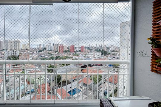 Vista do Quarto 1 de apartamento à venda com 3 quartos, 74m² em Chácara Santo Antônio (Zona Leste), São Paulo