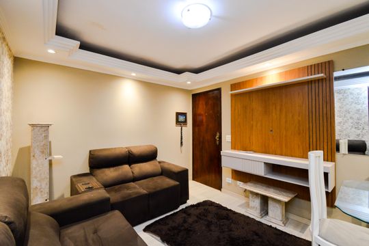 Sala de apartamento para alugar com 2 quartos, 52m² em Centro, Guarulhos