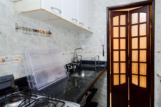 Cozinha de apartamento para alugar com 2 quartos, 52m² em Centro, Guarulhos