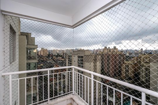 sacada de apartamento à venda com 2 quartos, 50m² em Cambuci, São Paulo