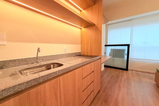 Studio  de apartamento para alugar com 1 quarto, 24m² em Vila Cordeiro, São Paulo